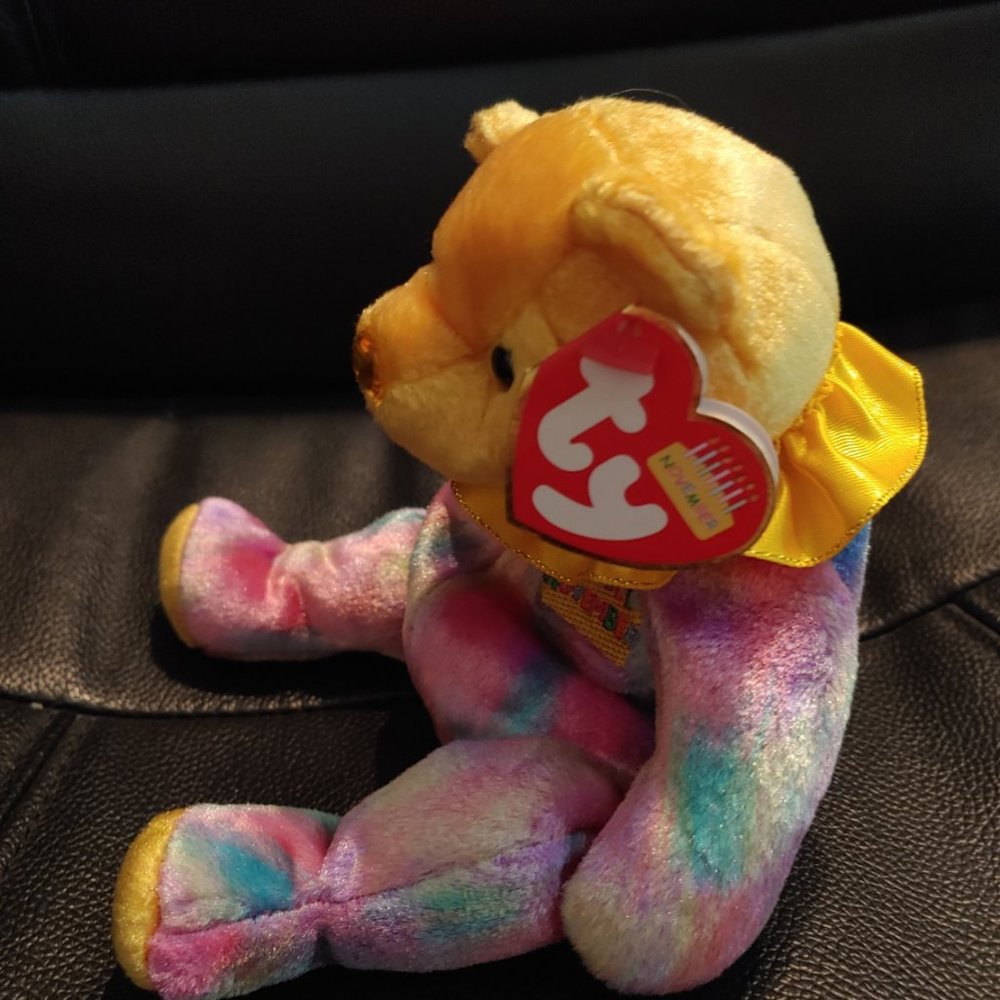 Ty Birthday Beanies Collection November/Topaz MINT - Picture 7 of 9